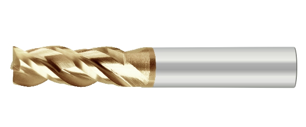 難切削材專用鑽銑刀-標準型-3刃