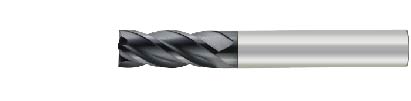 EA3504 鎢鋼立銑刀 35°-4刃