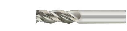 BC3953鎢鋼不等式水孔鑽銑刀-抗震型(鋁用)39.5°/40°/40.5°-3刃