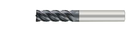 EB4504 鎢鋼立銑刀 45°-4刃